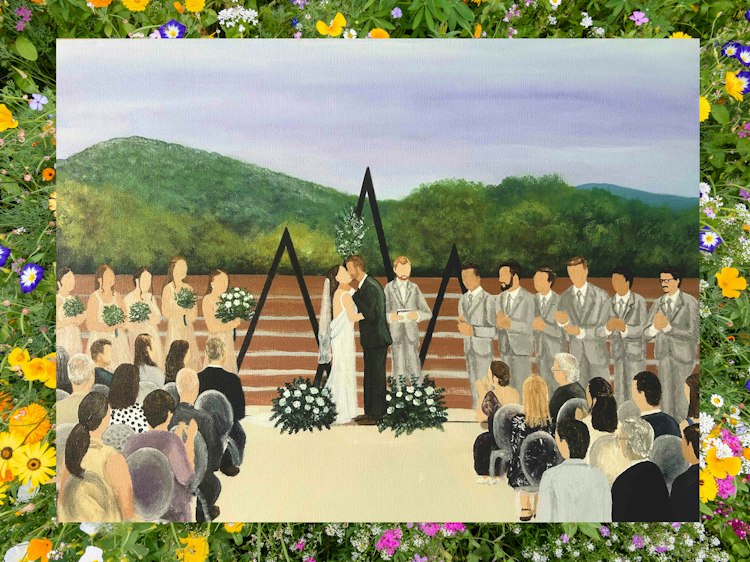 Personalized Couple & Loved Ones Portrait