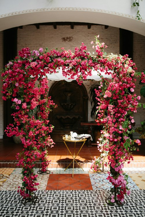 Arch florals