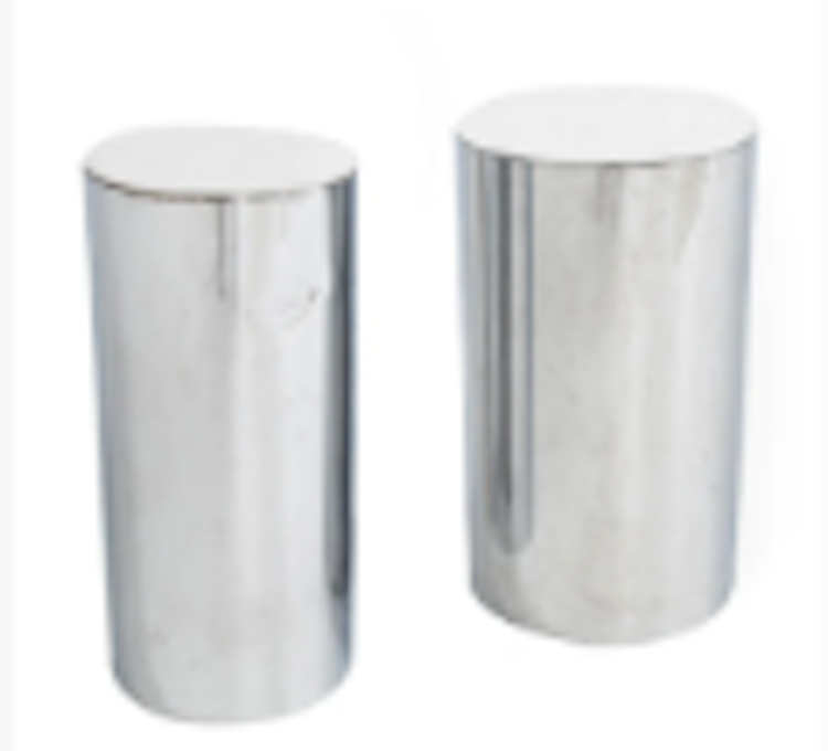 Chrome Pedestals
