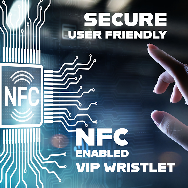 NFC Wristlet Screening VIP Ticket Access