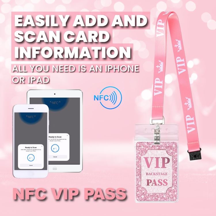 NFC Lanyard Screening VIP Ticket Access