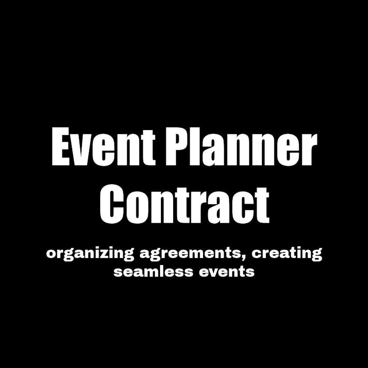 Event Planner Contract Template