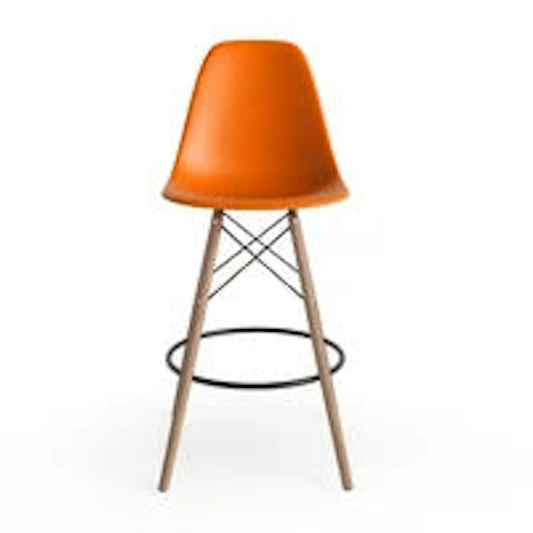 Eames Barstool - Orange