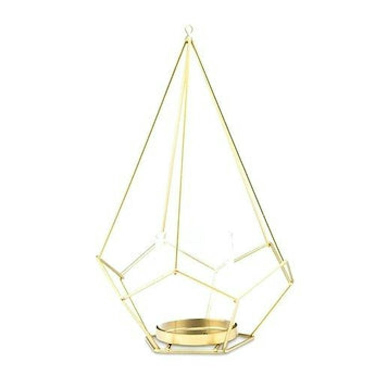 Candle Holder Tall Geometric