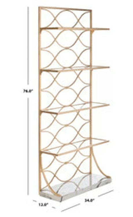Tamara Gold & Marble Shelf