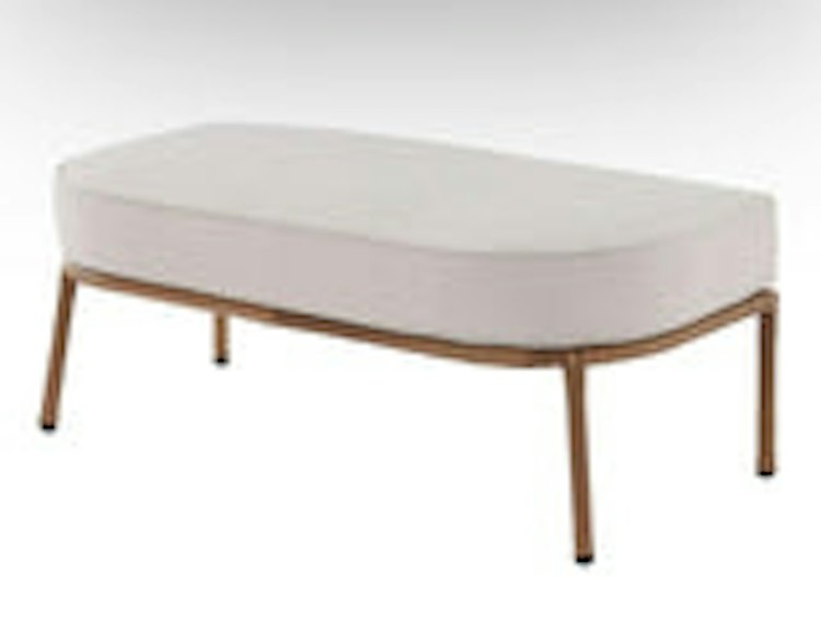 Boho Love Seat & Ottoman
