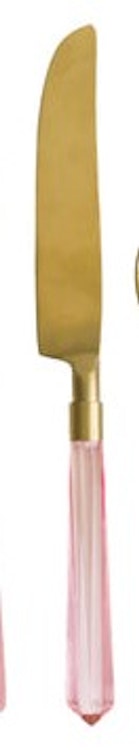 Main Knife Pink Prism Flatware