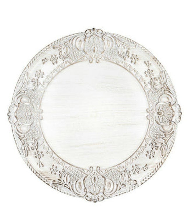 Charger Plate - Acrylic Antique