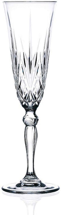 Champagne Flute Crystal Melodia