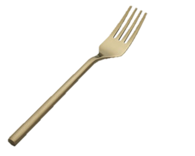 Main Fork Rush Brushed Gold