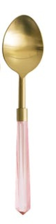 Soup Spoon Pink Prism Flatware