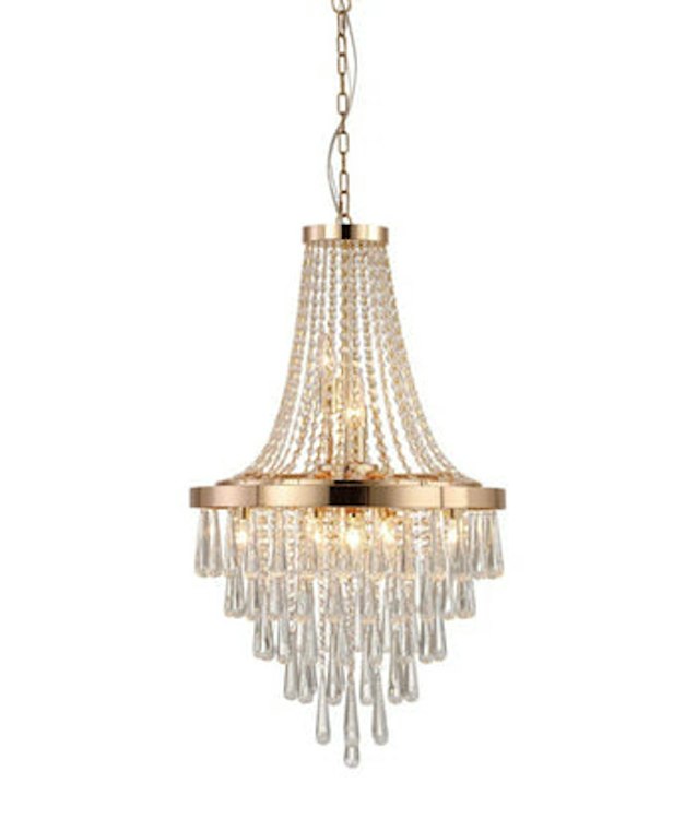 Light Tiered Chandelier