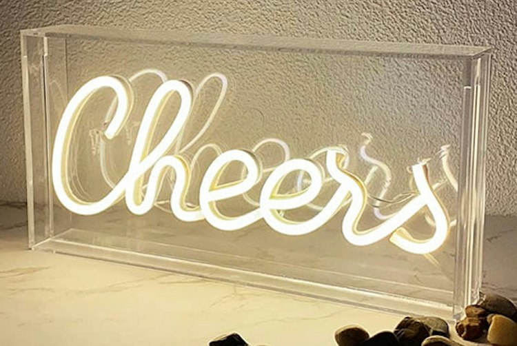 Bar Sign "Cheers" Neon