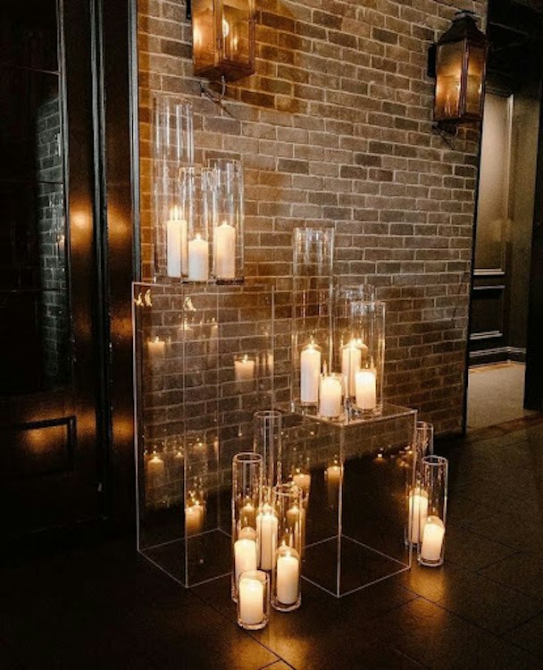 Clear Riser Column Assorted Sizes