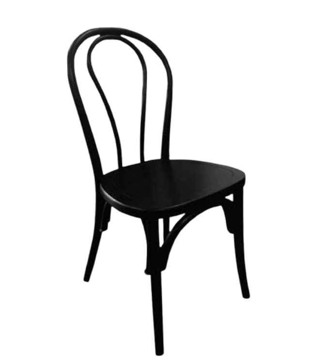 Black Bentwood Chair