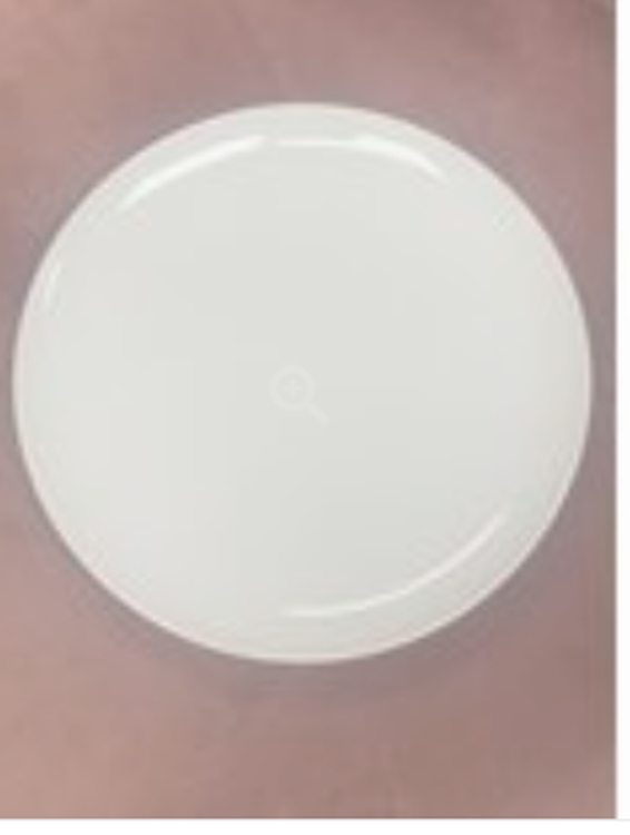9" Glossy White Salad Plate