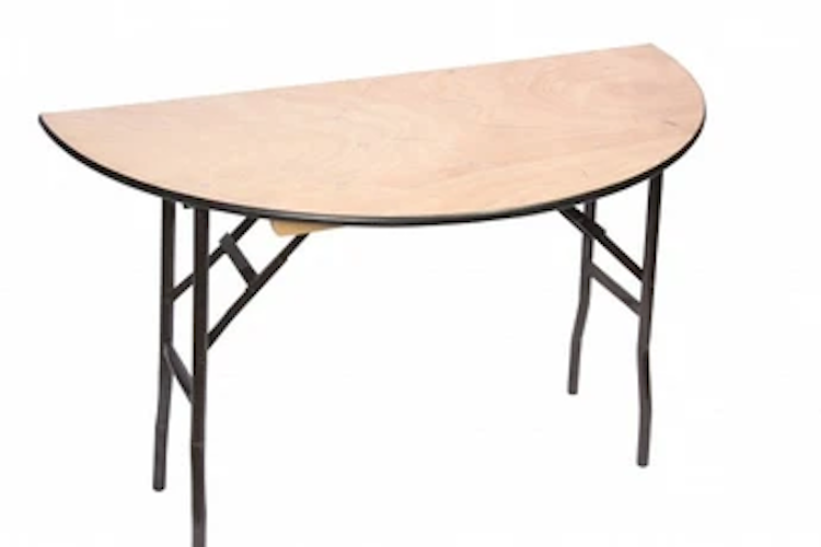 60" 1/2 Moon Table