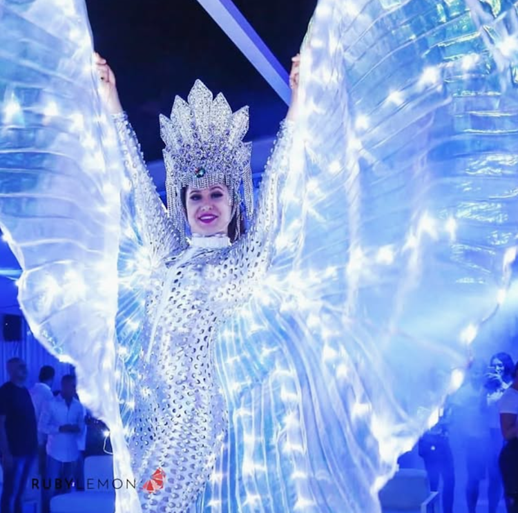 LED Wing dancer