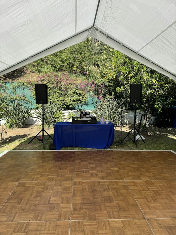 DJ Services with Sound System included