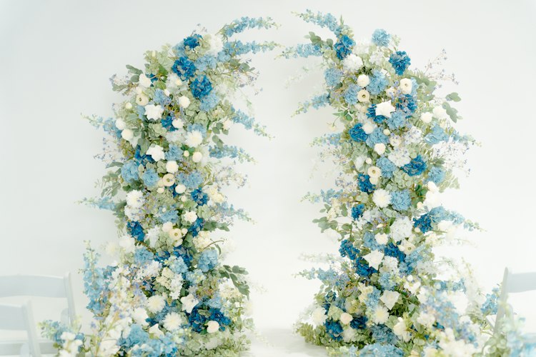 Silk Floral Beau Arch