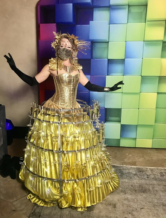 Champagne Dress