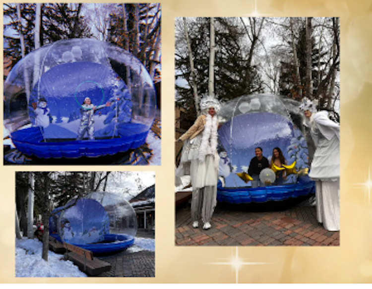 Snow Globe Photo Booth