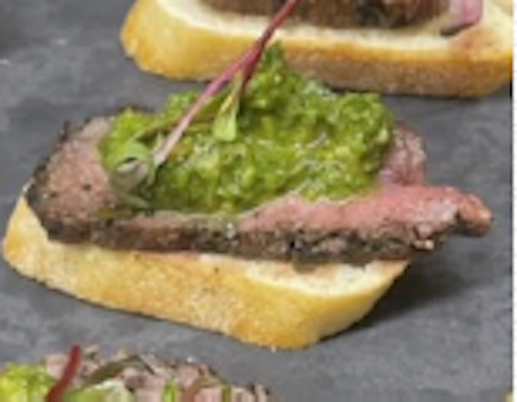 Appetizer - Steak Crostini per dozen