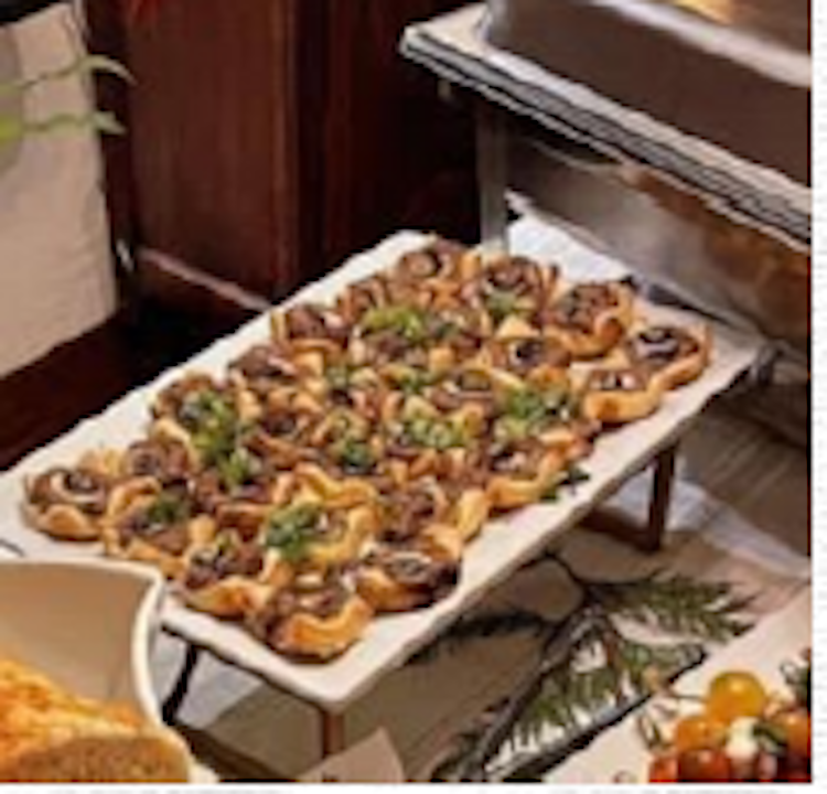 Appetizer - Truffle Mushroom Puff Pastries pd