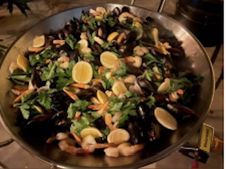 Live Station - Spanish Paella Station
