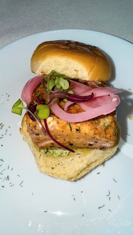 Appetizer - Salmon Sliders - per dozen