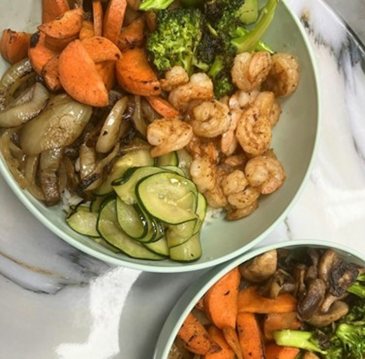 Tofu cashew cali greens