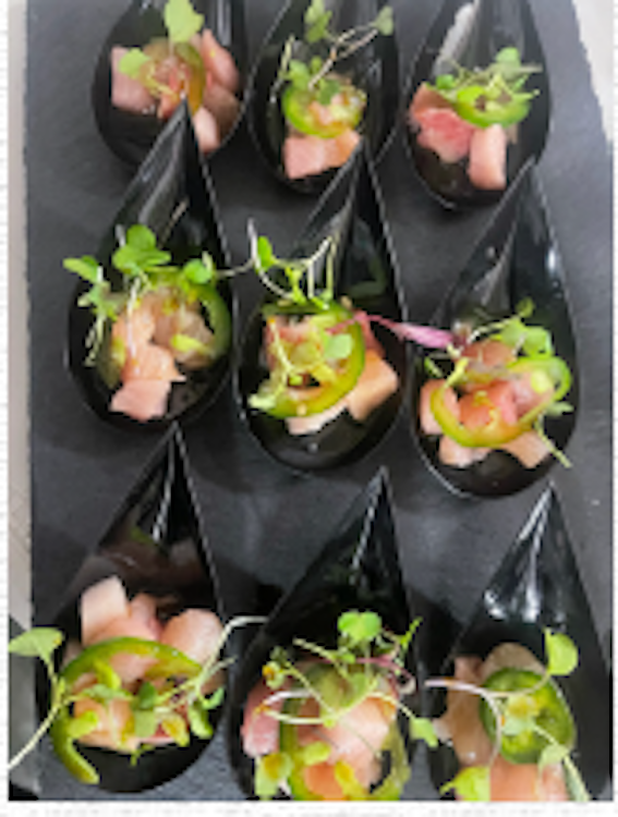 Appetizer - Hamachi spoons per dozen