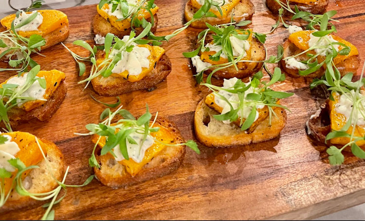 Appetizer -Crudité Crostini  per dozen