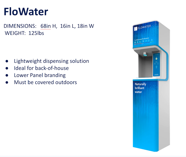 FloWater Refill Station