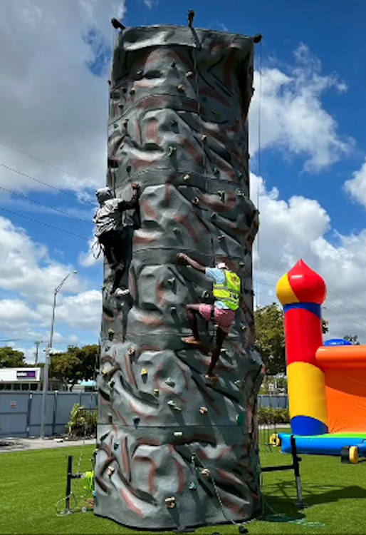 Rock Climbing Wall Deposit