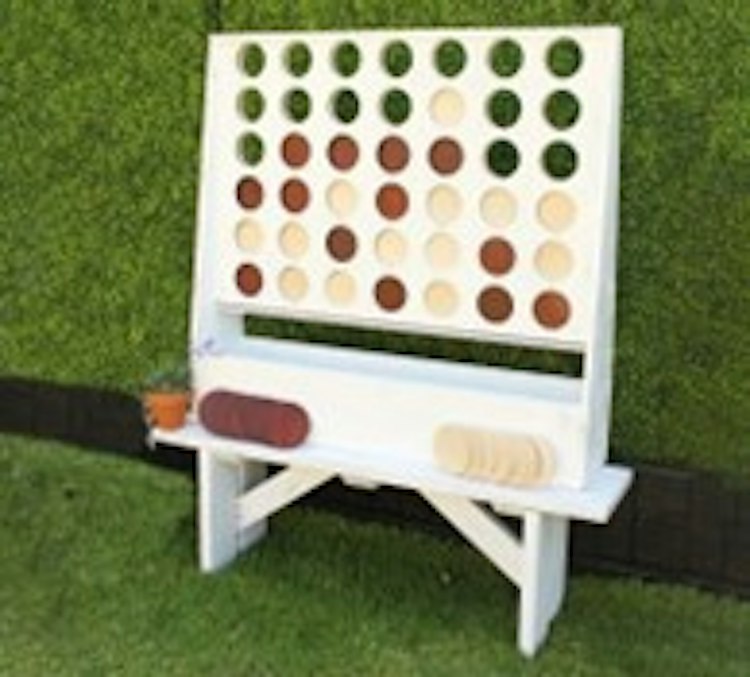 Mega Connect Four Lawn Games