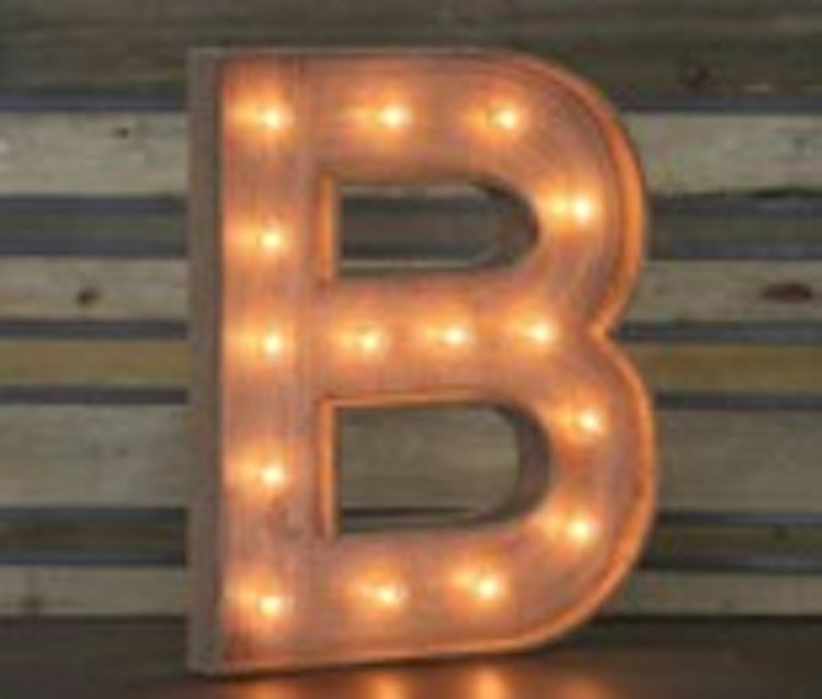 Edison Marquee Letter A- Z