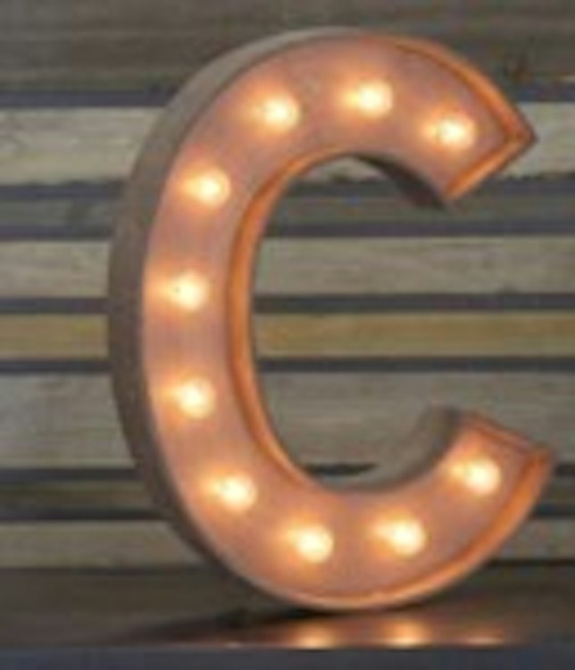 Edison Marquee Letter A- Z