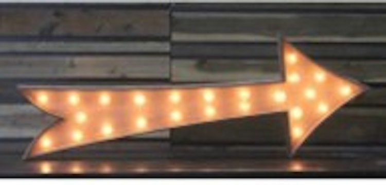 Edison Marquee Symbol - "Arrow"