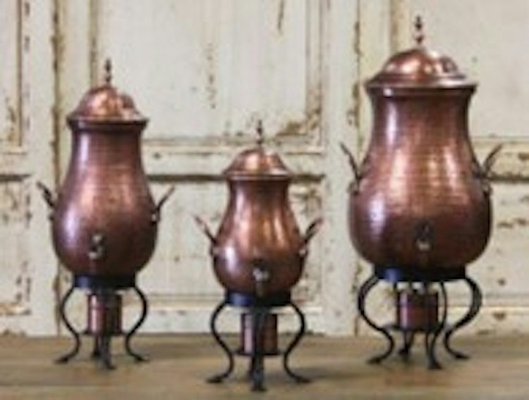 Edison Burnt Copper Coffee Urns - 100 cups