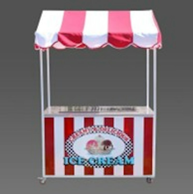 Old Fashioned Ice Cream Cart