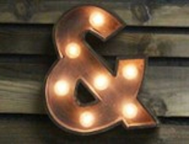 Marquee Symbol - "And"