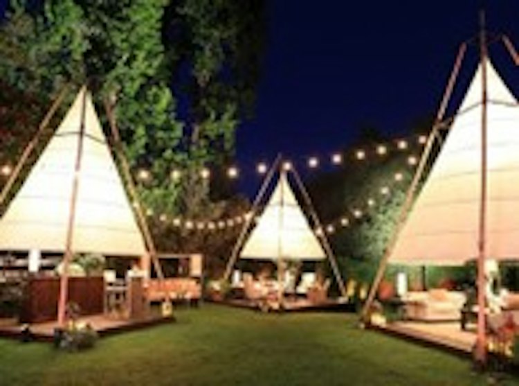 Latitude 22 Bamboo Lantern Tent