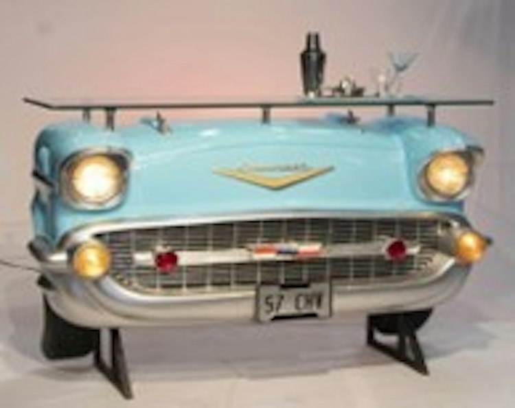 Bar - 57 Chevy Bar, Bel Air Blue