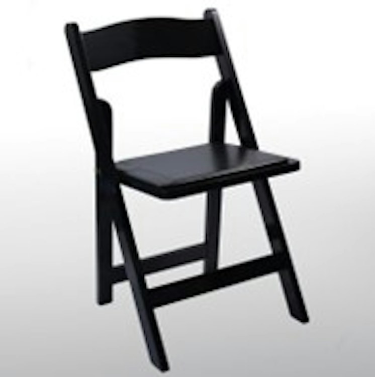 Black Folding Chair