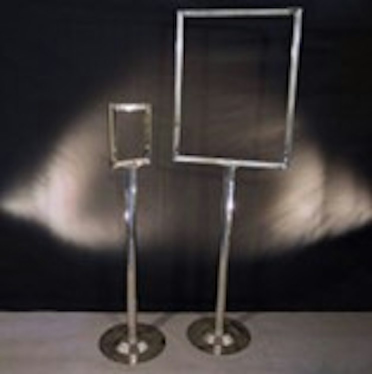 Chrome Sign Holders - 22" x 28"
