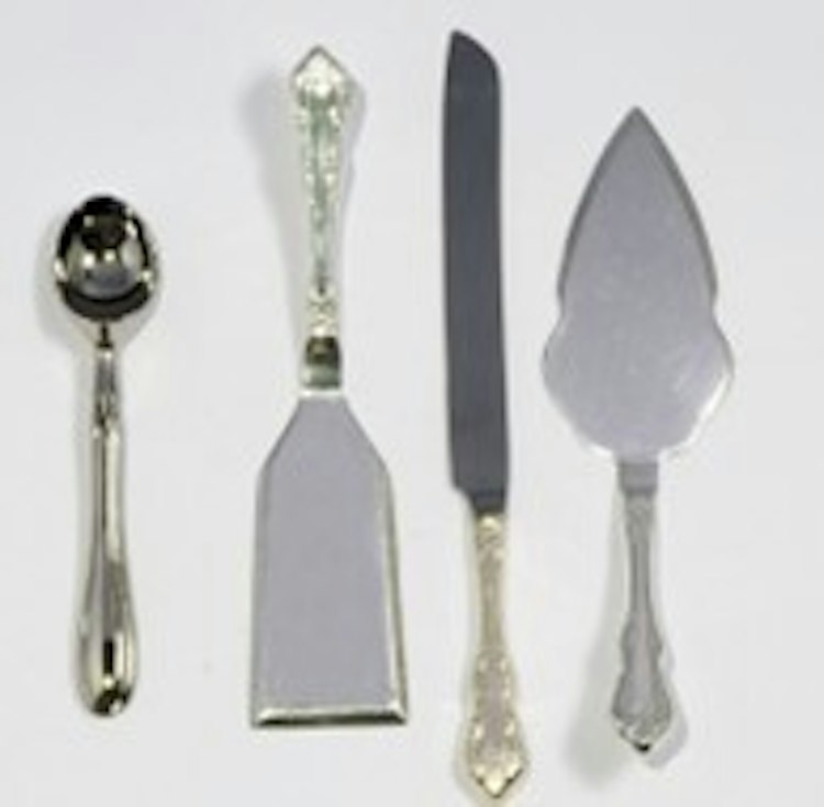 Silver Cake Knife