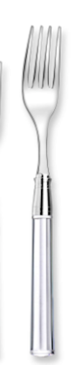 Dinner Fork Mezze Clear