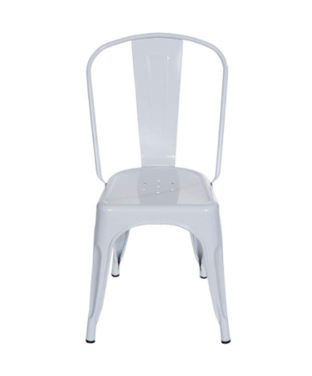 White Urban Metal Chair