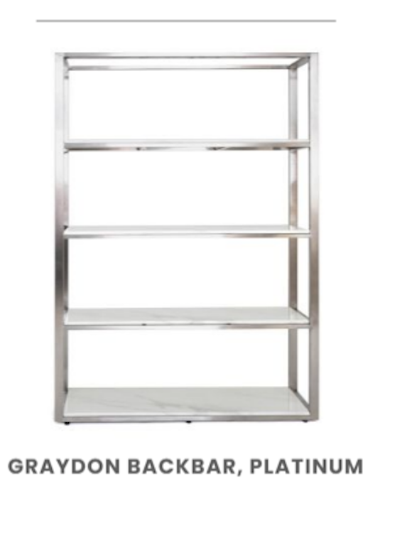 Grayden Back Bar Platinum